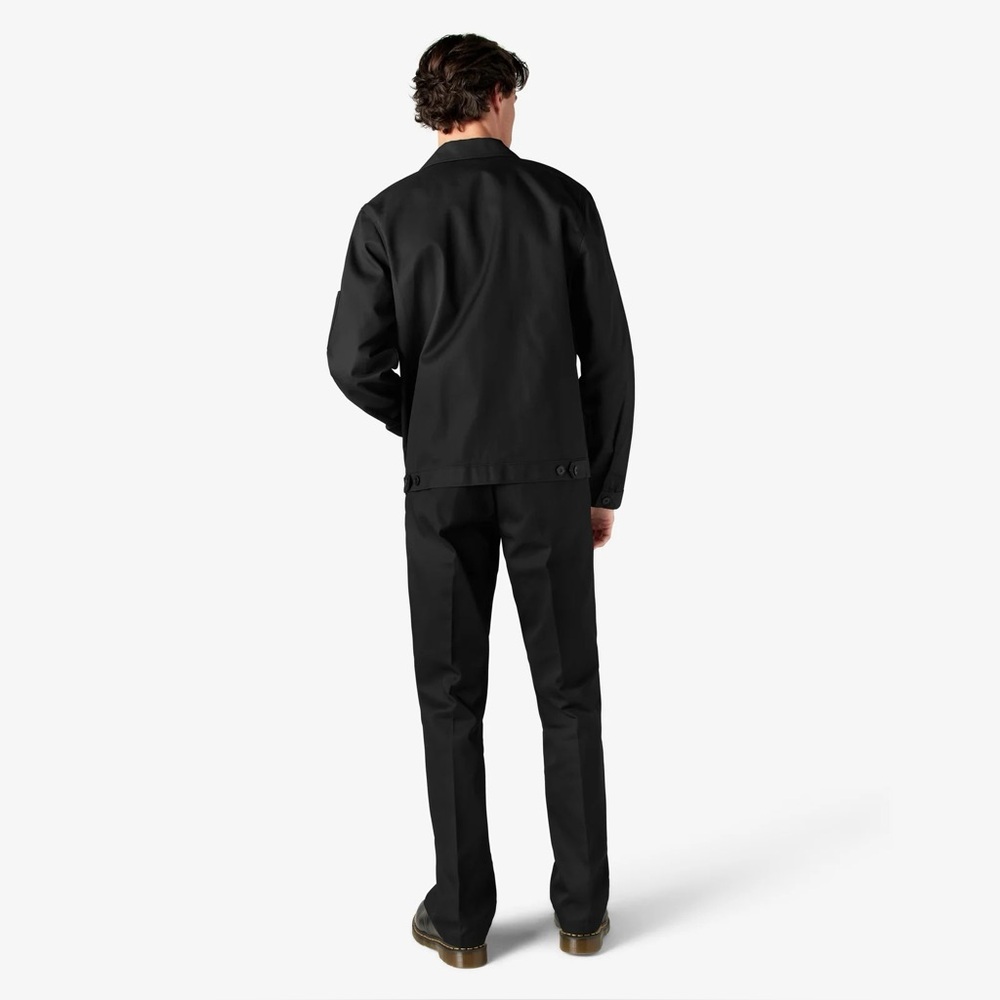 Dickies Unlined Eisenhower "Gas Chore" Jacket Black Size Large NEW - Picture 7 of 14